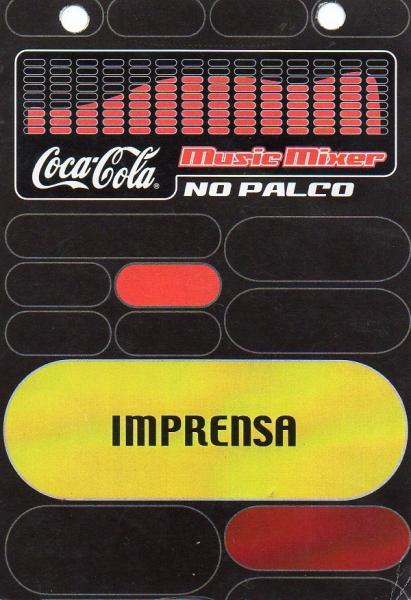 COCA-COLA MUSIC MIXER NO PALCO